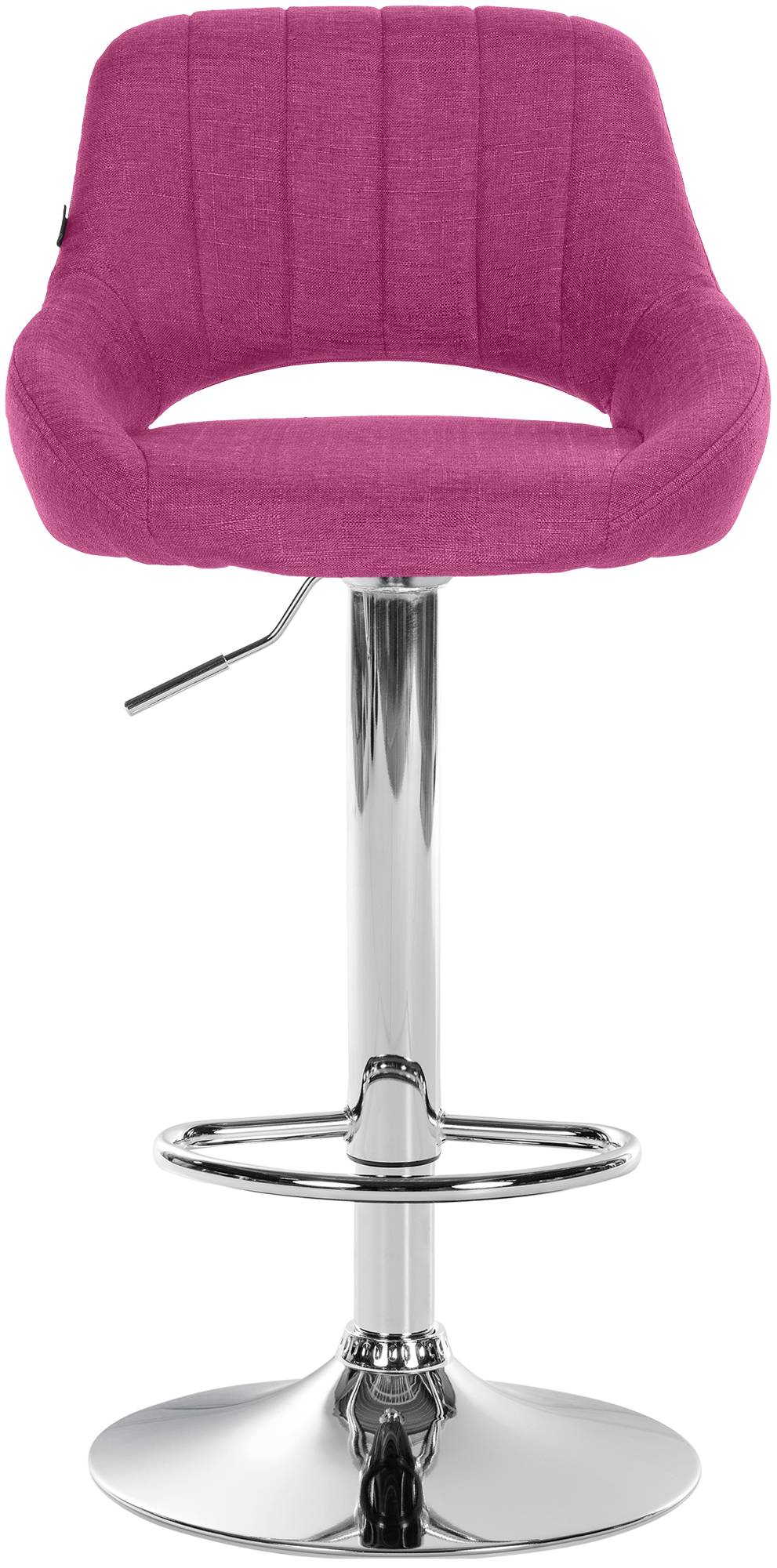 Lot de 2 tabourets de bar Milet en tissu