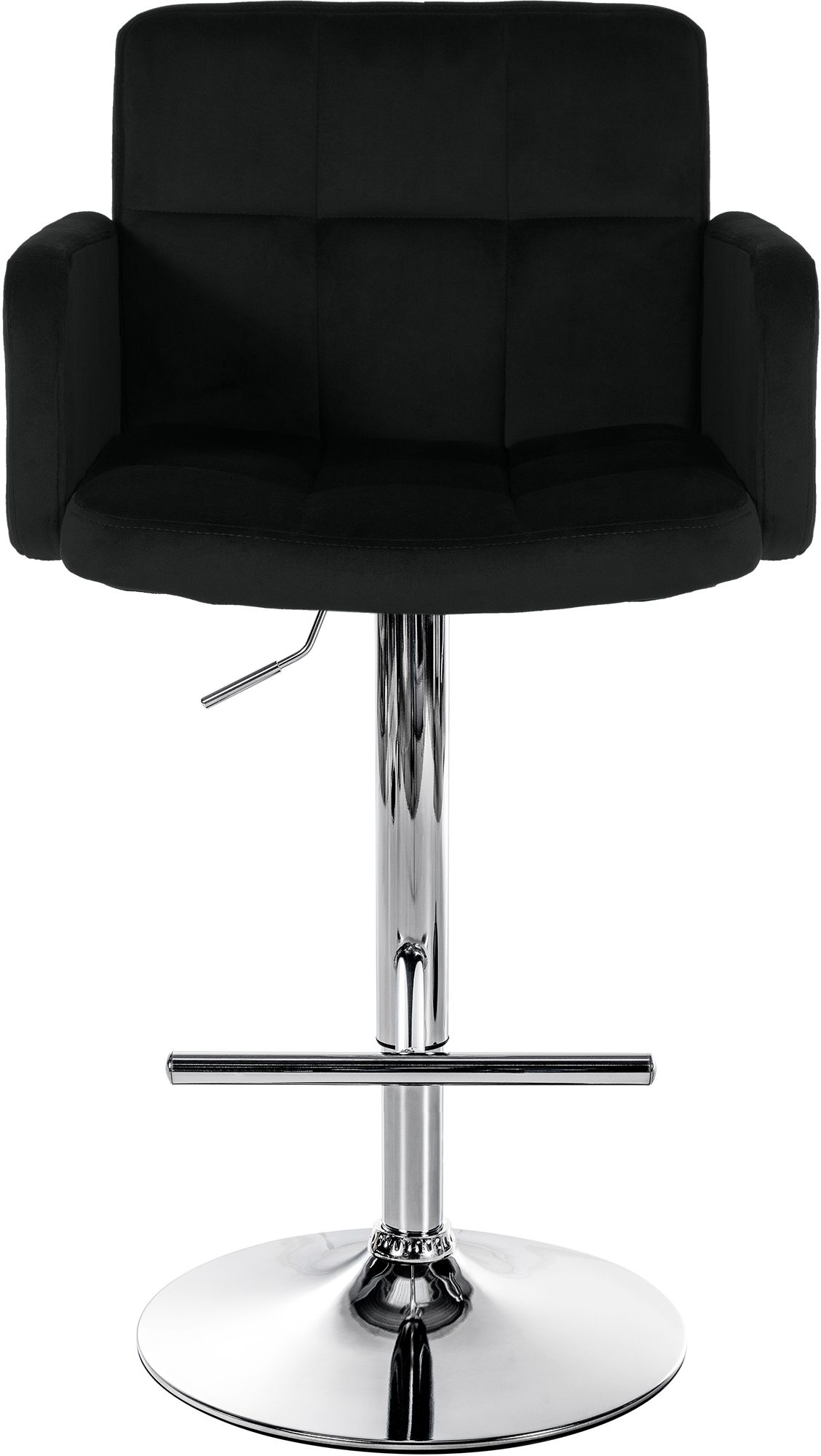 Lot de 2 tabourets de bar Los Angeles velours