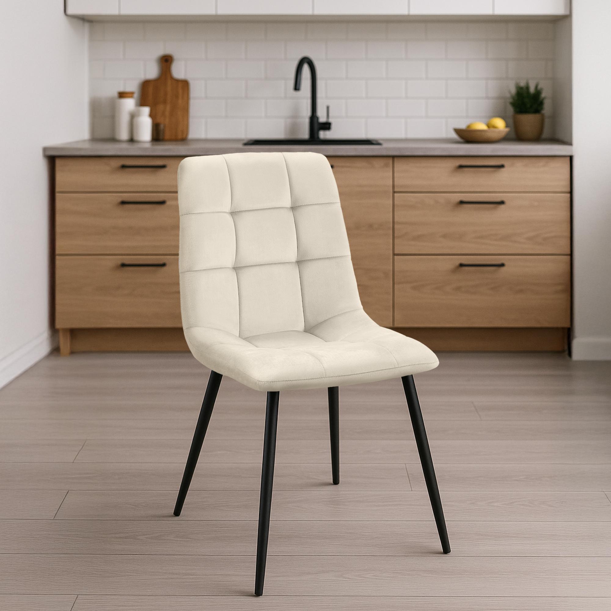 Lot de 4 chaises de salle à manger Tilde