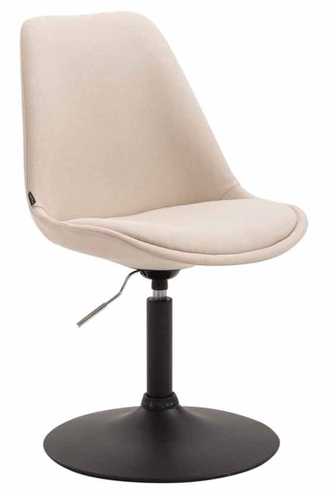 Lot de 4 Chaises de salle à manger Maverick tissu avec pied trompette