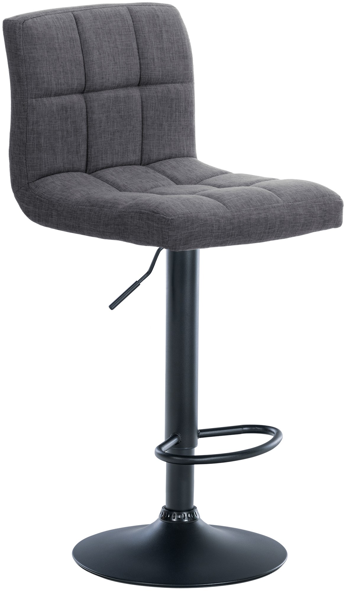 Lot de 2 tabourets de bar Calma tissu