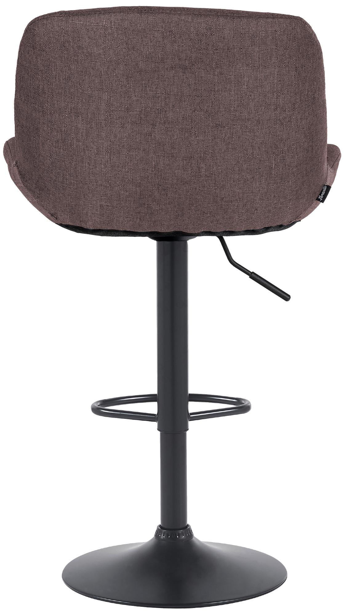 Lot de 2 tabourets de bar Solon noir