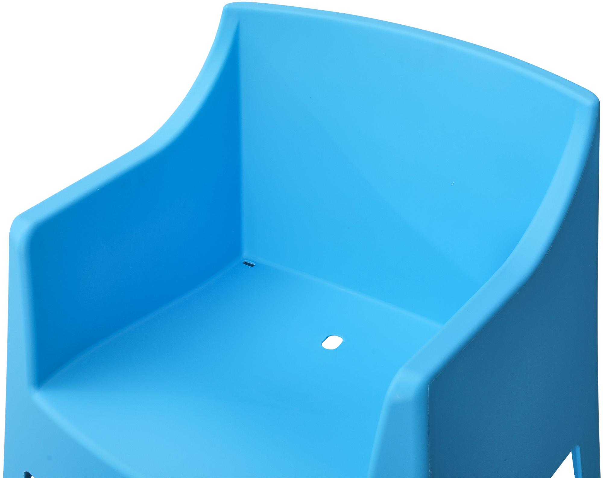 Lot de 6 Chaises de Jardin Bartal Empilables en Polypropylène Résistant aux UV et Intempéries - Fauteuils d'Extérieur Design