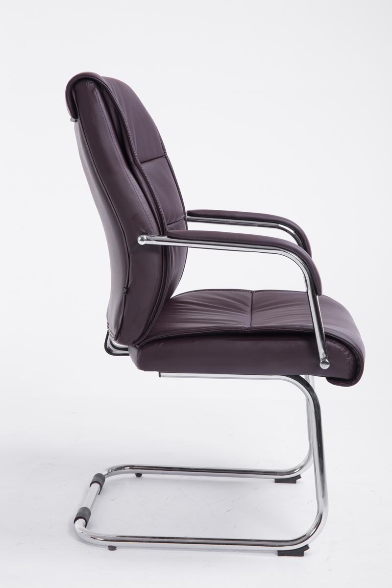 Chaise oscillante Sievert en similicuir