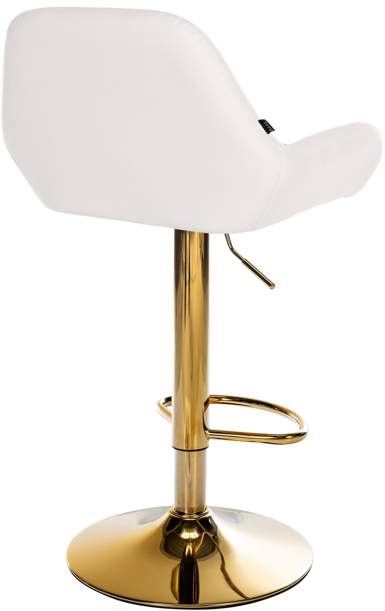 Tabouret de bar Braga Gold similicuir