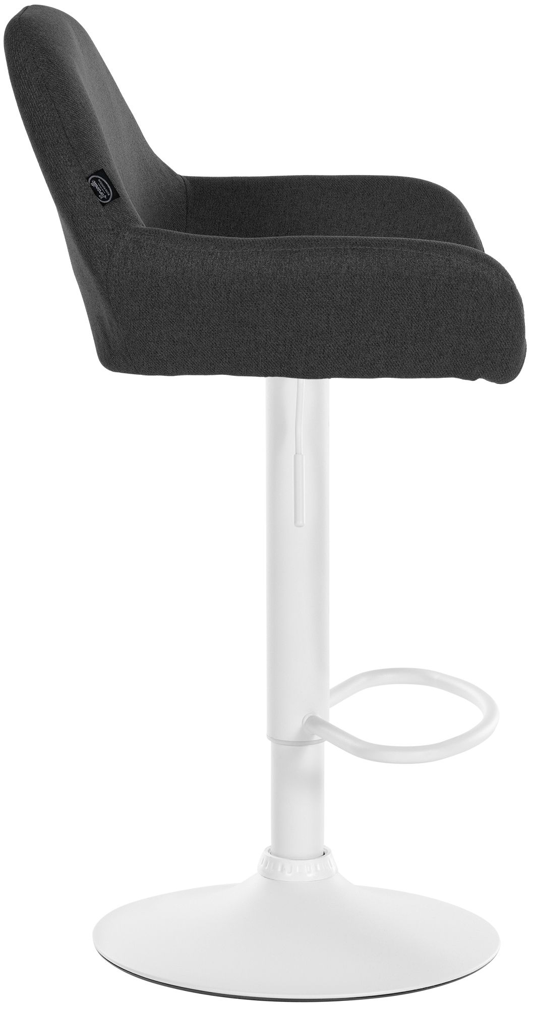 Tabouret de bar Braga en tissu