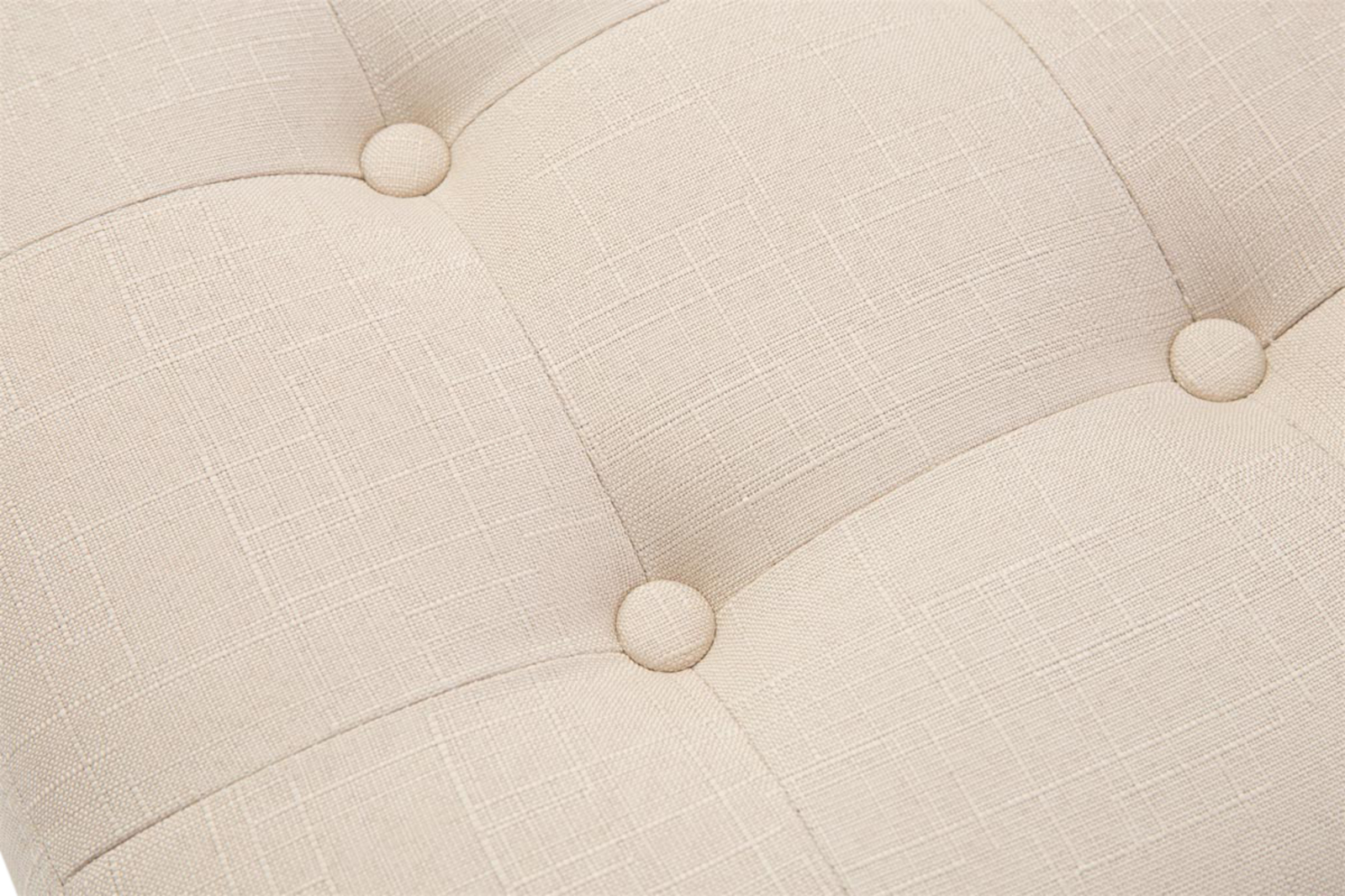 Lot de 2 tabourets bas Pharao en tissu