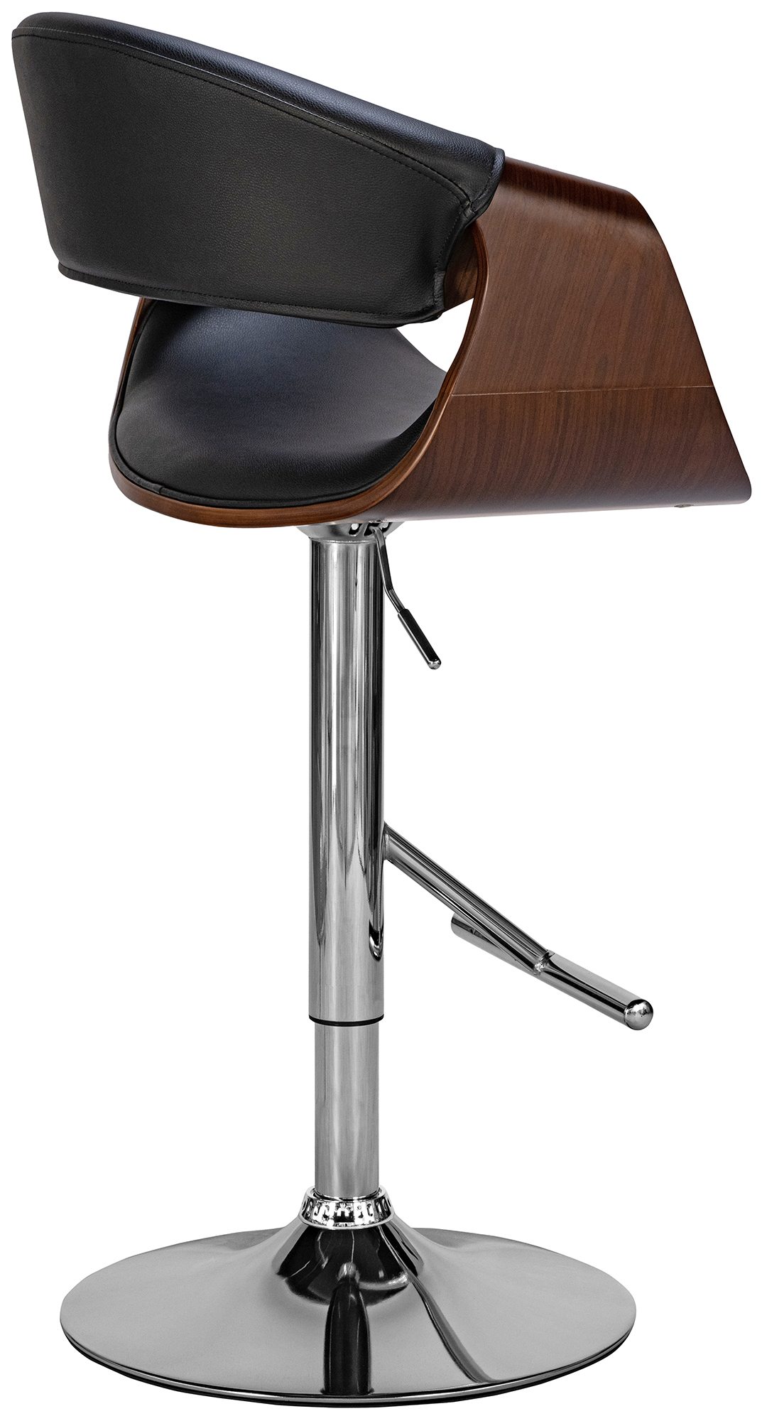 Lot de 2 tabourets de bar Foley en similicuir