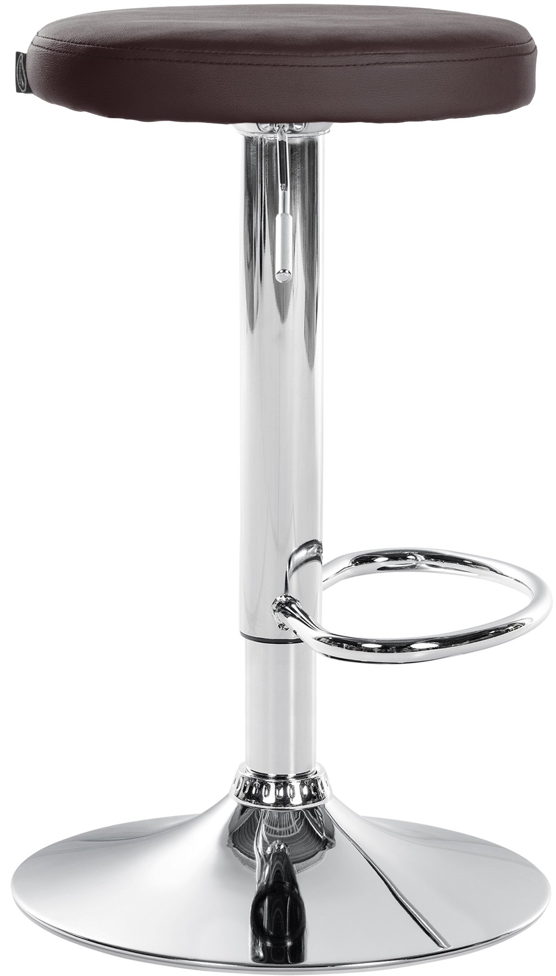 Lot de 2 tabourets de bar Ponte en similicuir