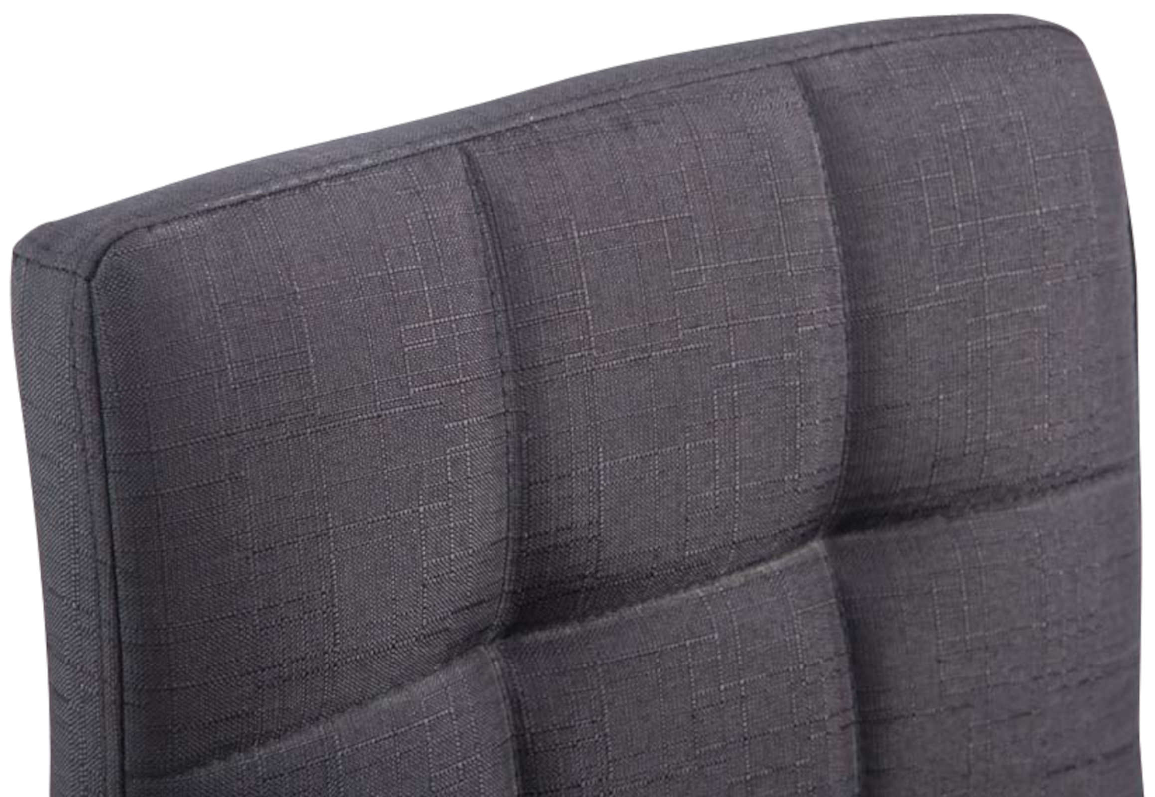 Lot de 4 chaises lounge Palma V2 en Tissu ajustable et pivotant