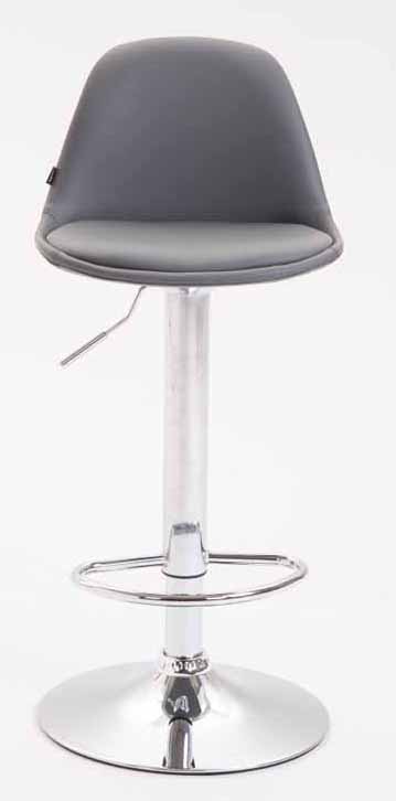 Lot de 2 tabourets de bar Kiel en Similicuir