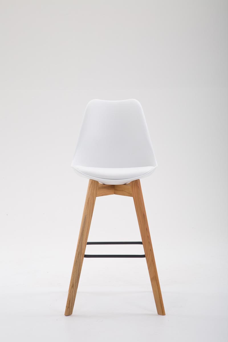 Tabouret de bar Metz à coque plastique