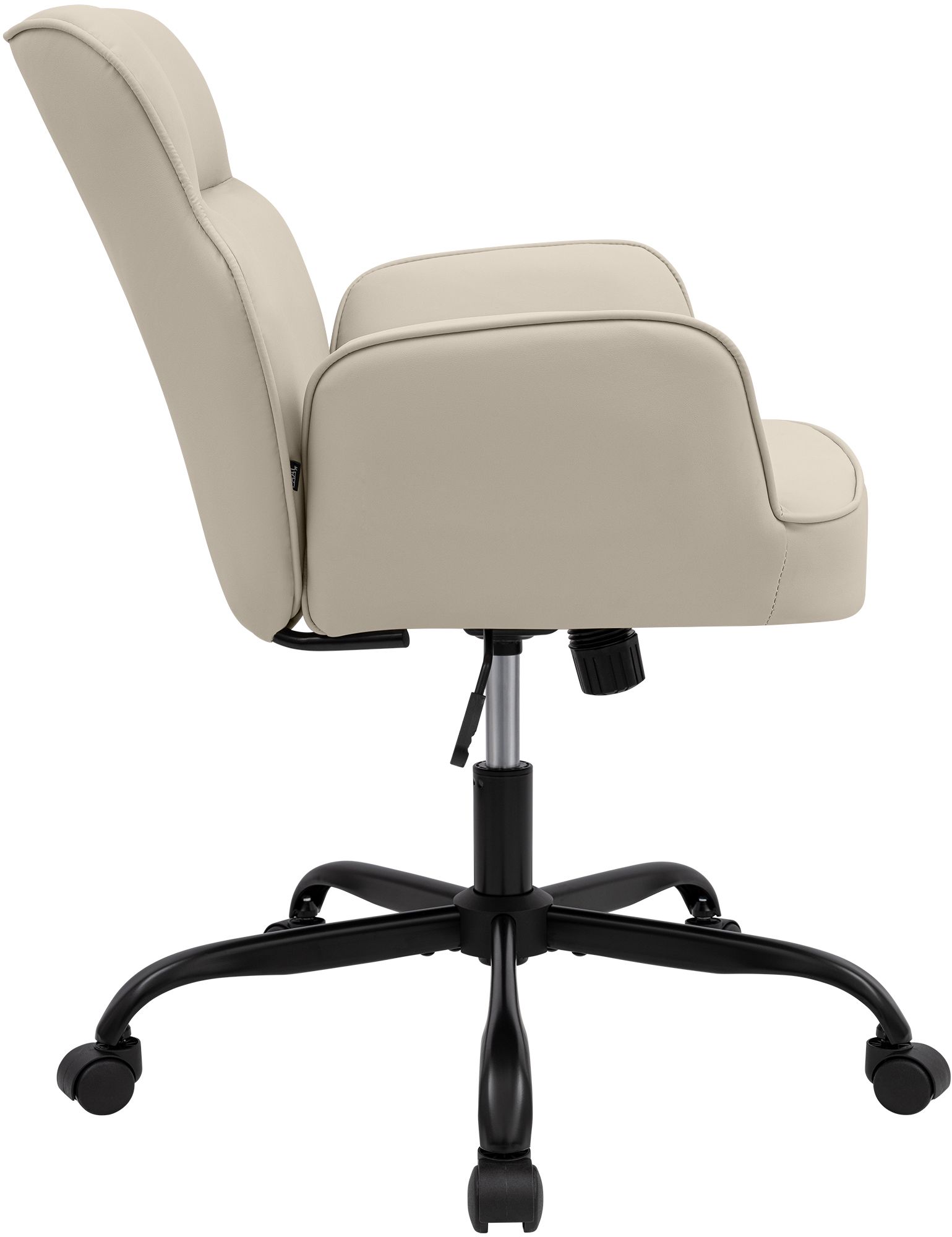 Chaise de bureau Amado aspect cuir
