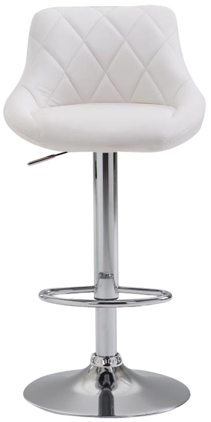 Lot de 2 tabourets de bar Lazio similicuir