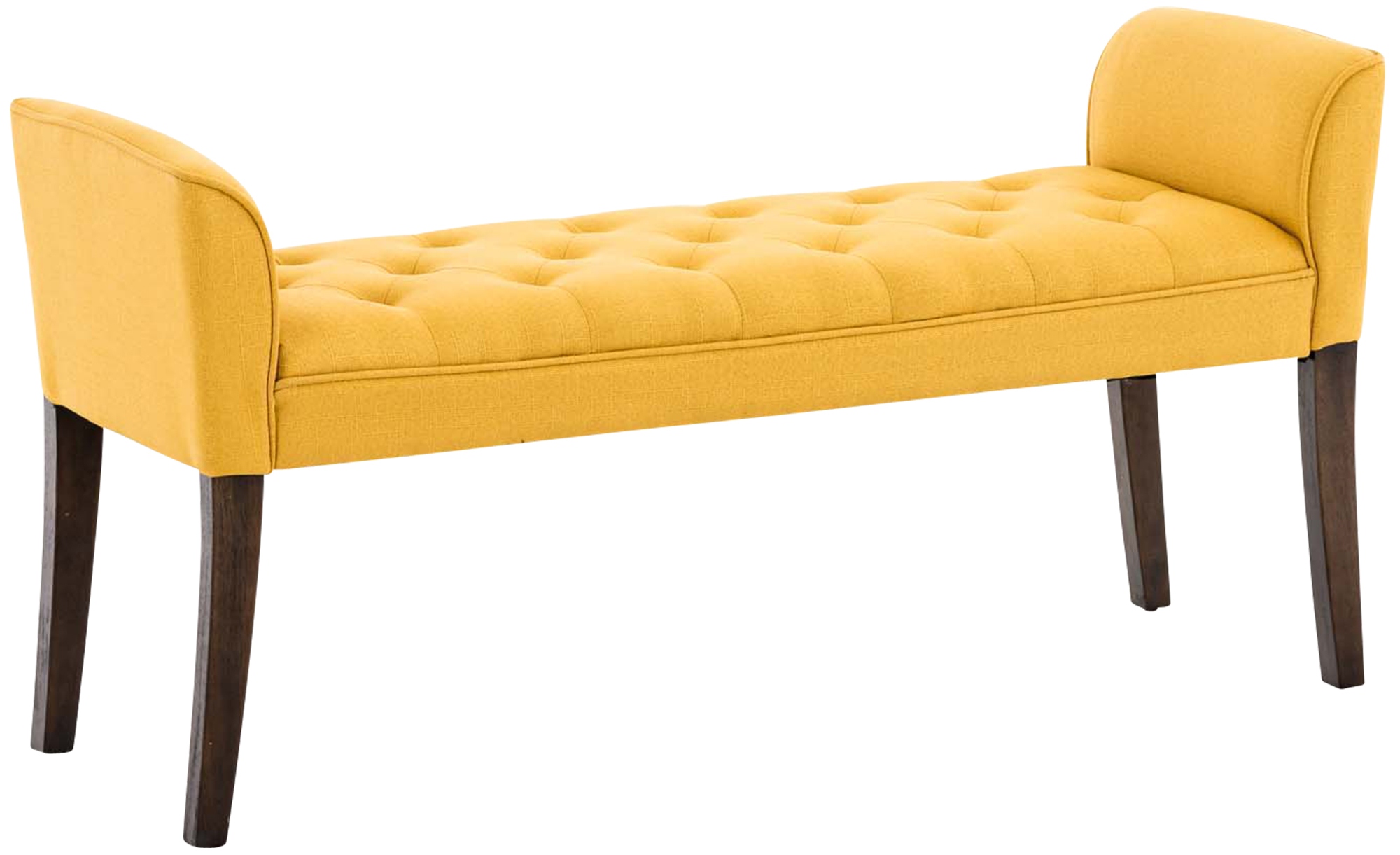 Banquette style Chersterfield Cleopatra en tissu