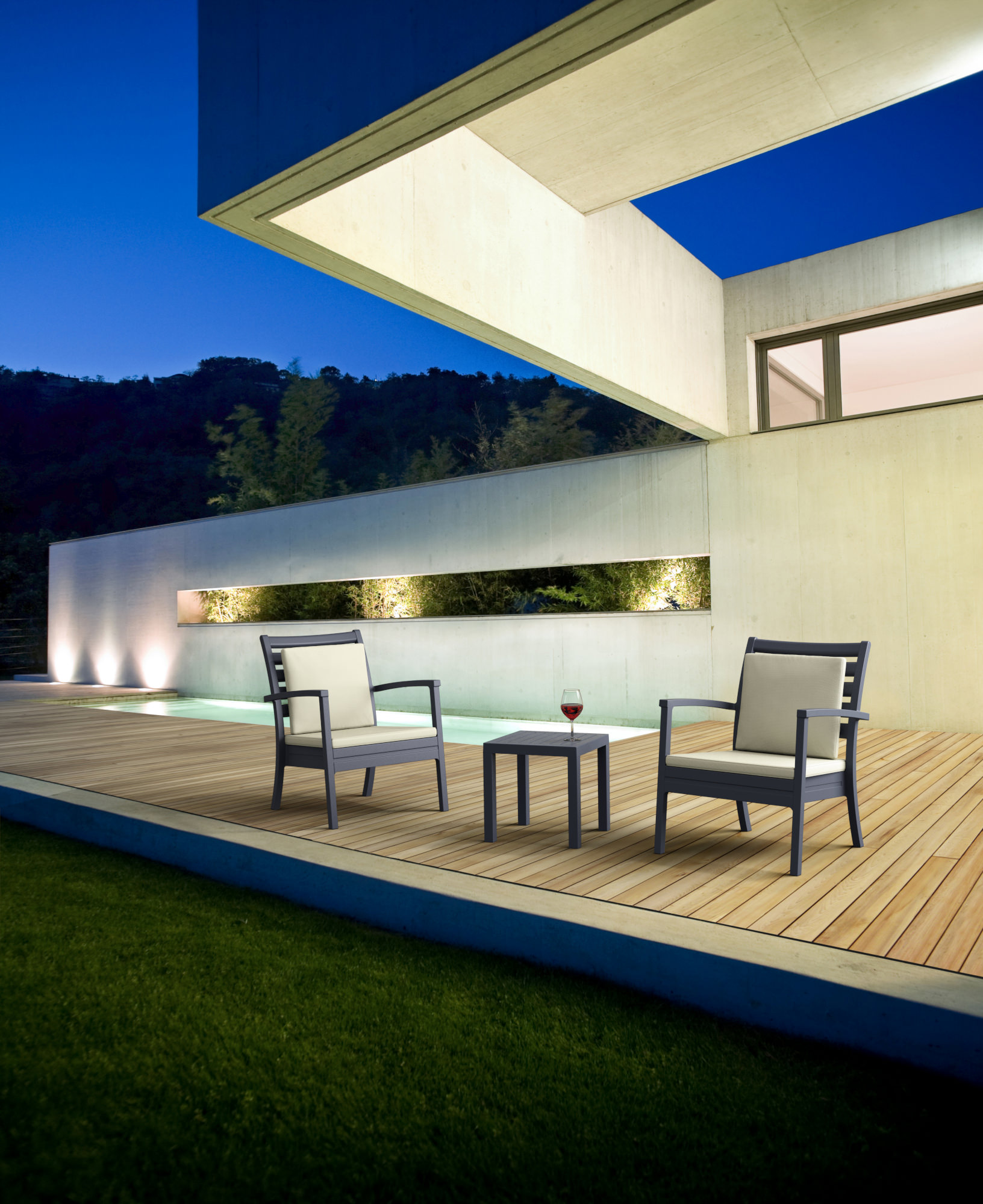 Table d'appoint pour le jardin jardin Ocean