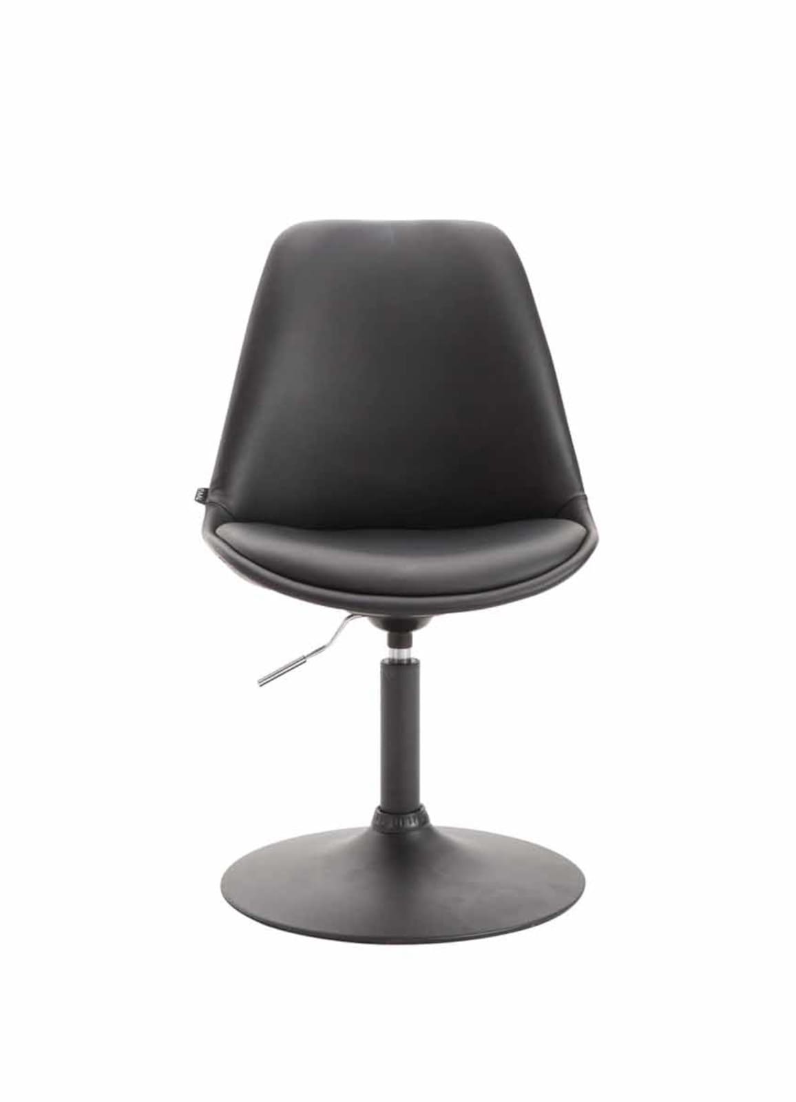 Lot de 4 Chaises de salle à manger Maverick similicuir avec pied trompette