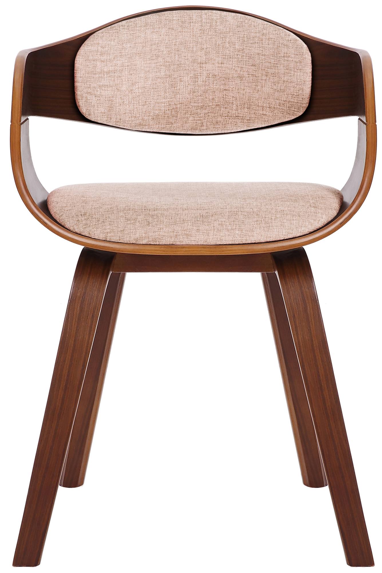 Chaise retro Kingston en tissu