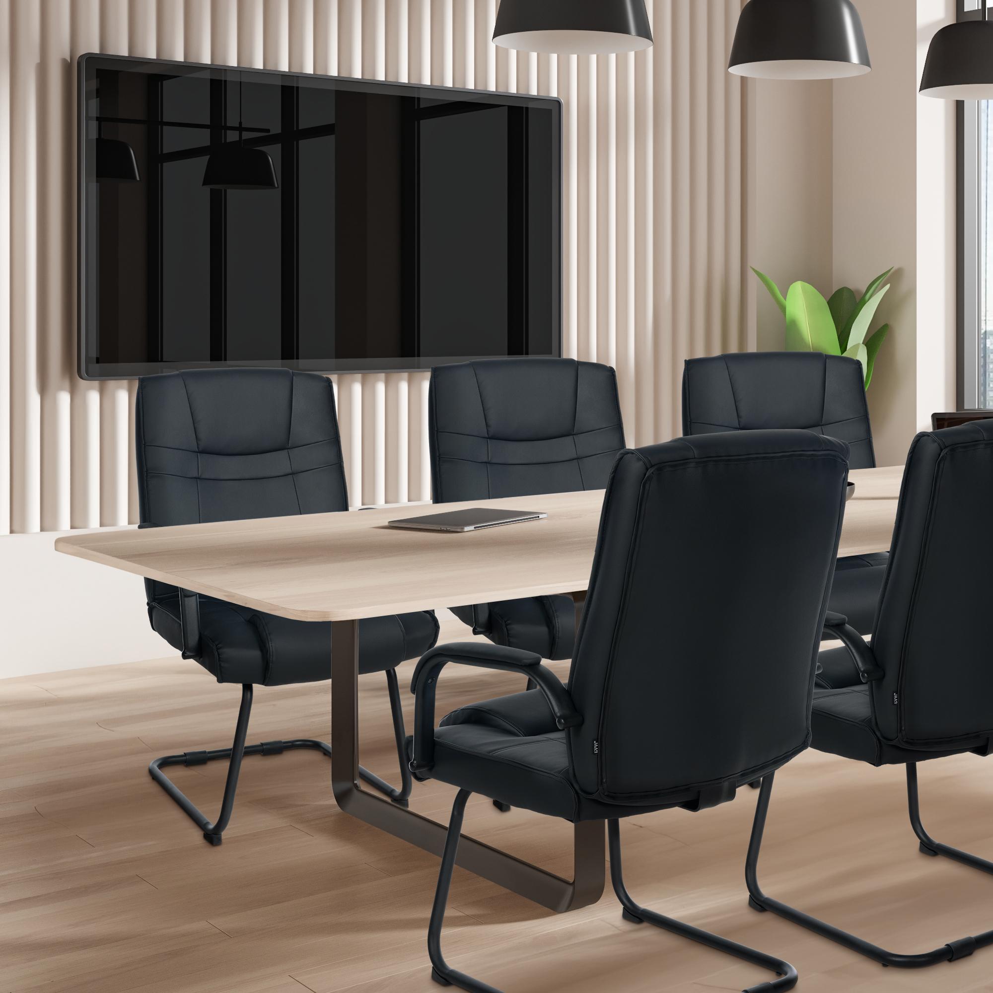 Chaise visiteur Attila similicuir