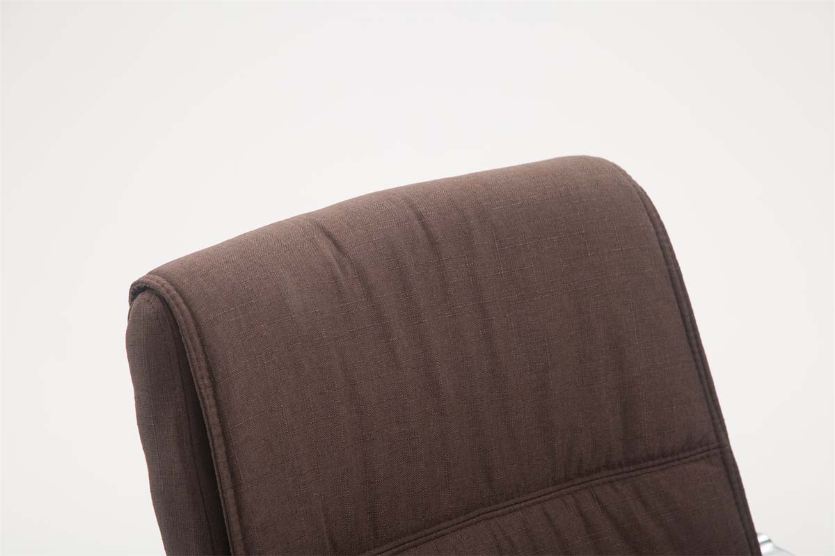 Chaise visiteur XXL Anubis tissu