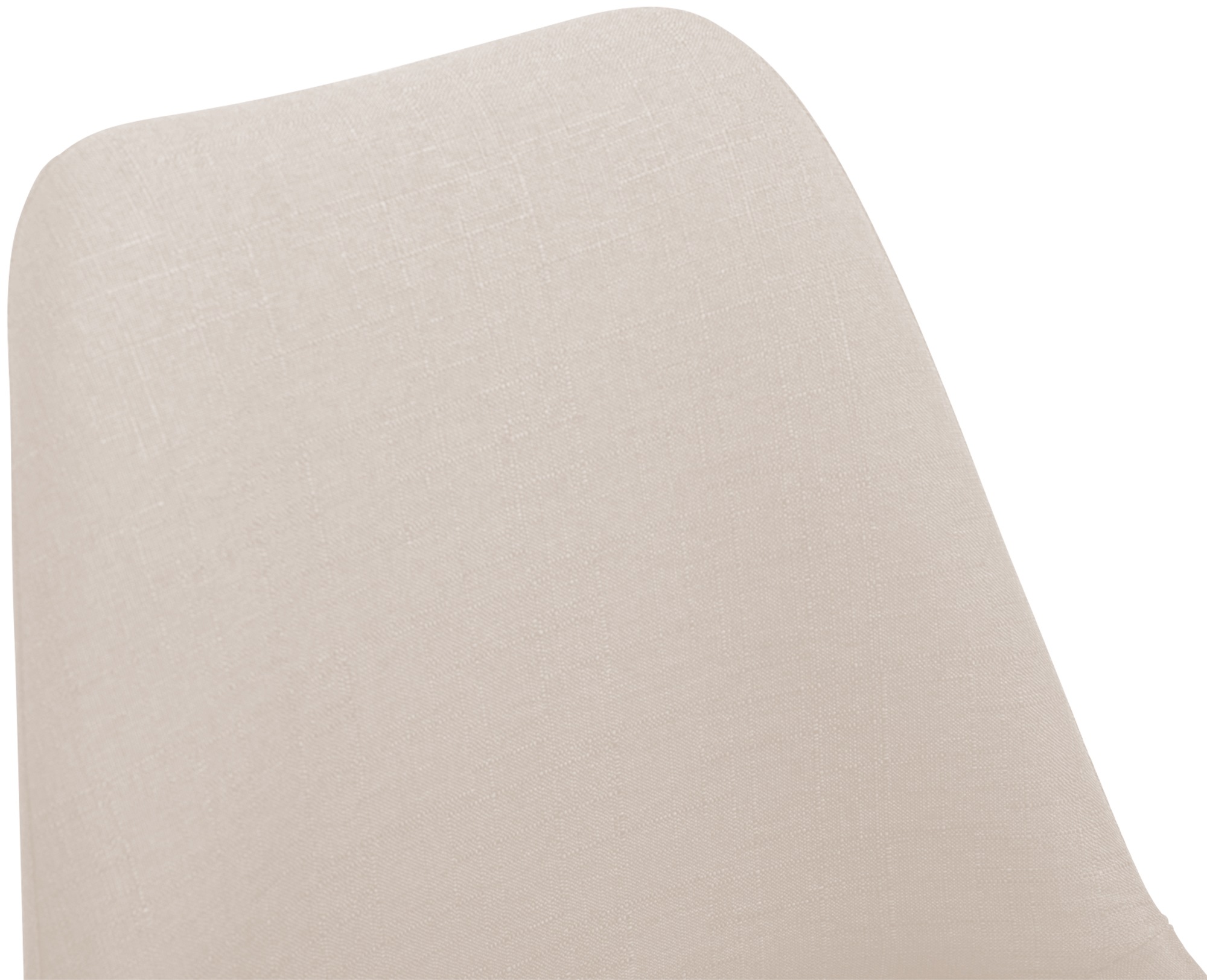 Chaise de salle à manger Maverick tissu avec pied trompette