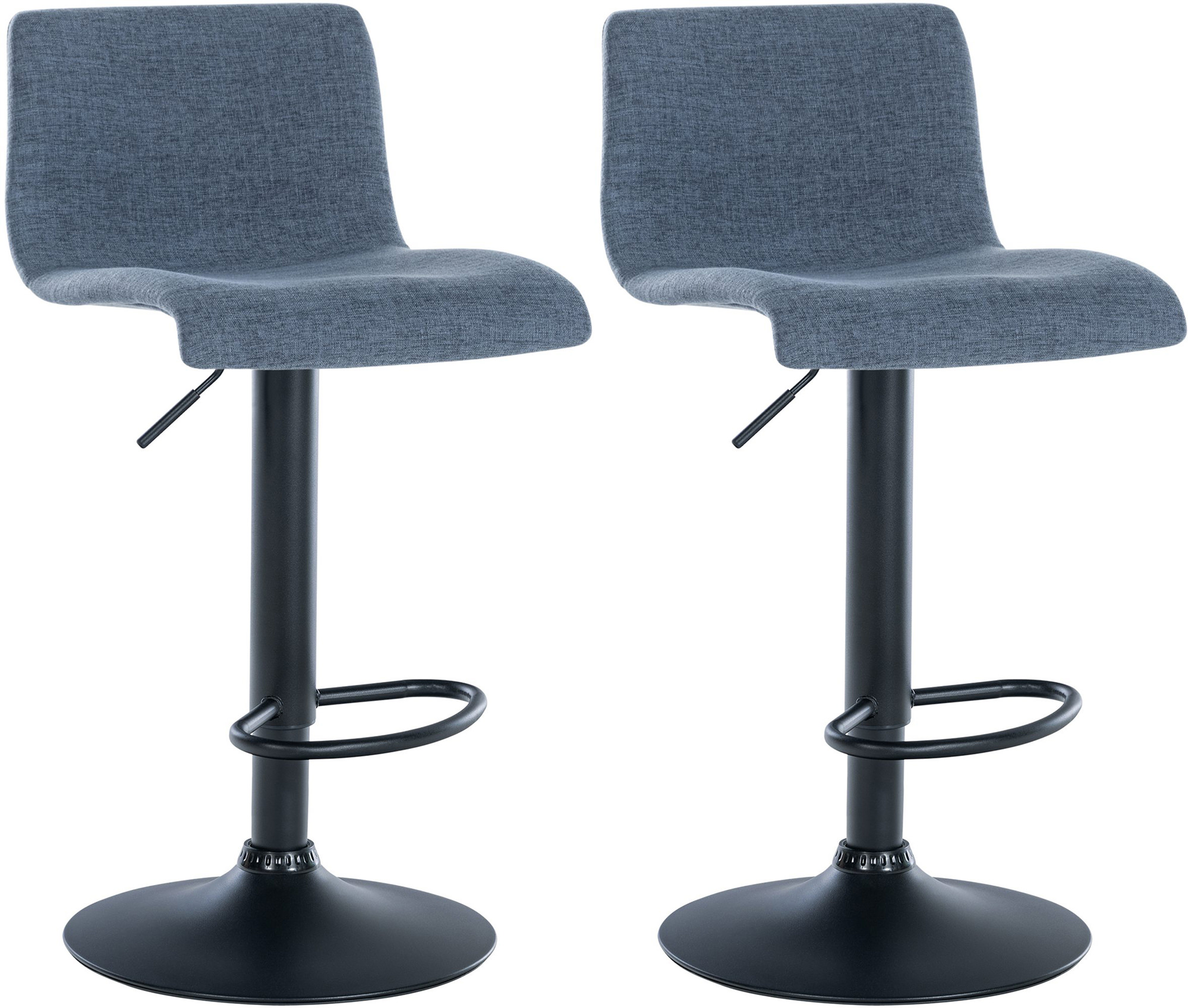 Lot de 2 tabourets de bar Branford