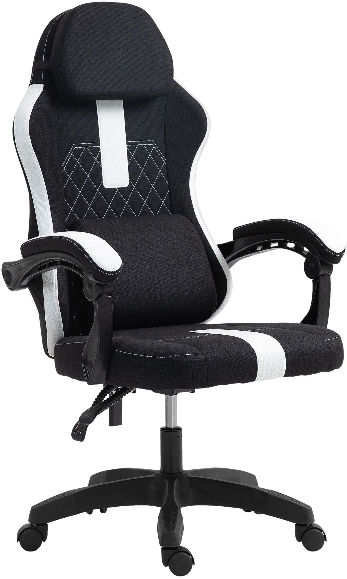 Chaise de bureau Miltona tissu