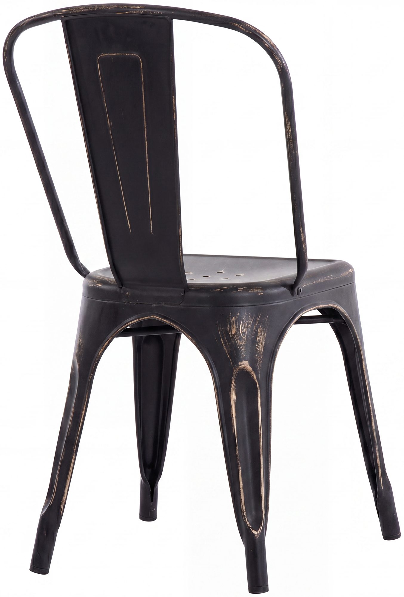 Chaise empilable en metal Benedikt