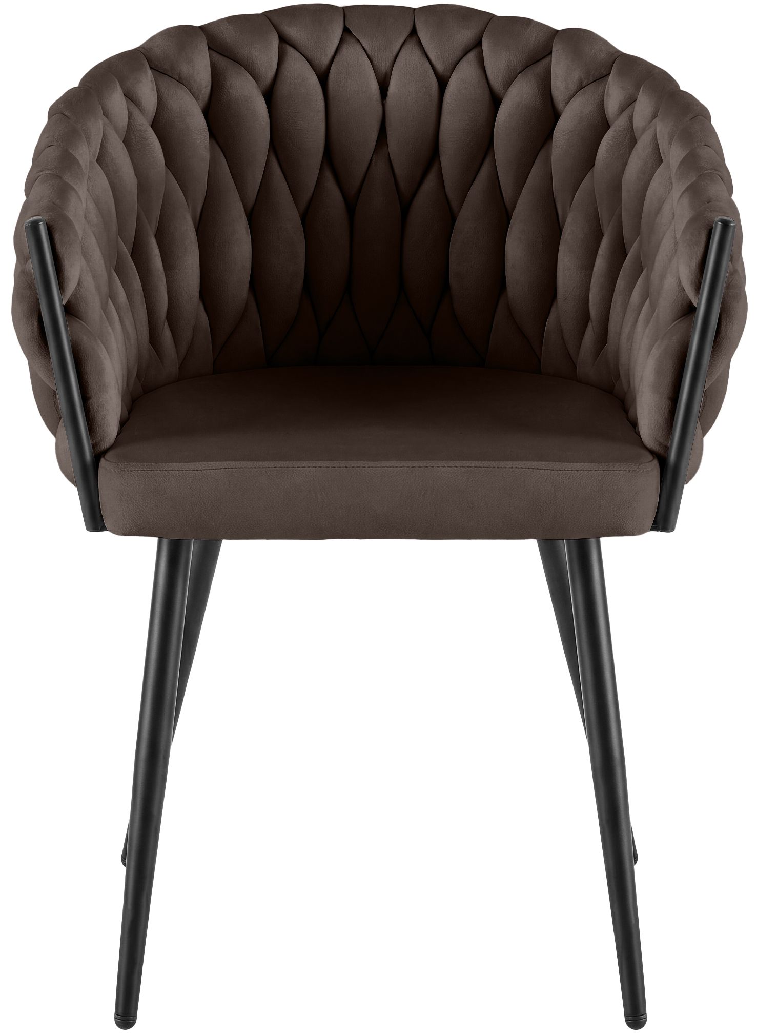 Chaise de salle a manger Molise velours