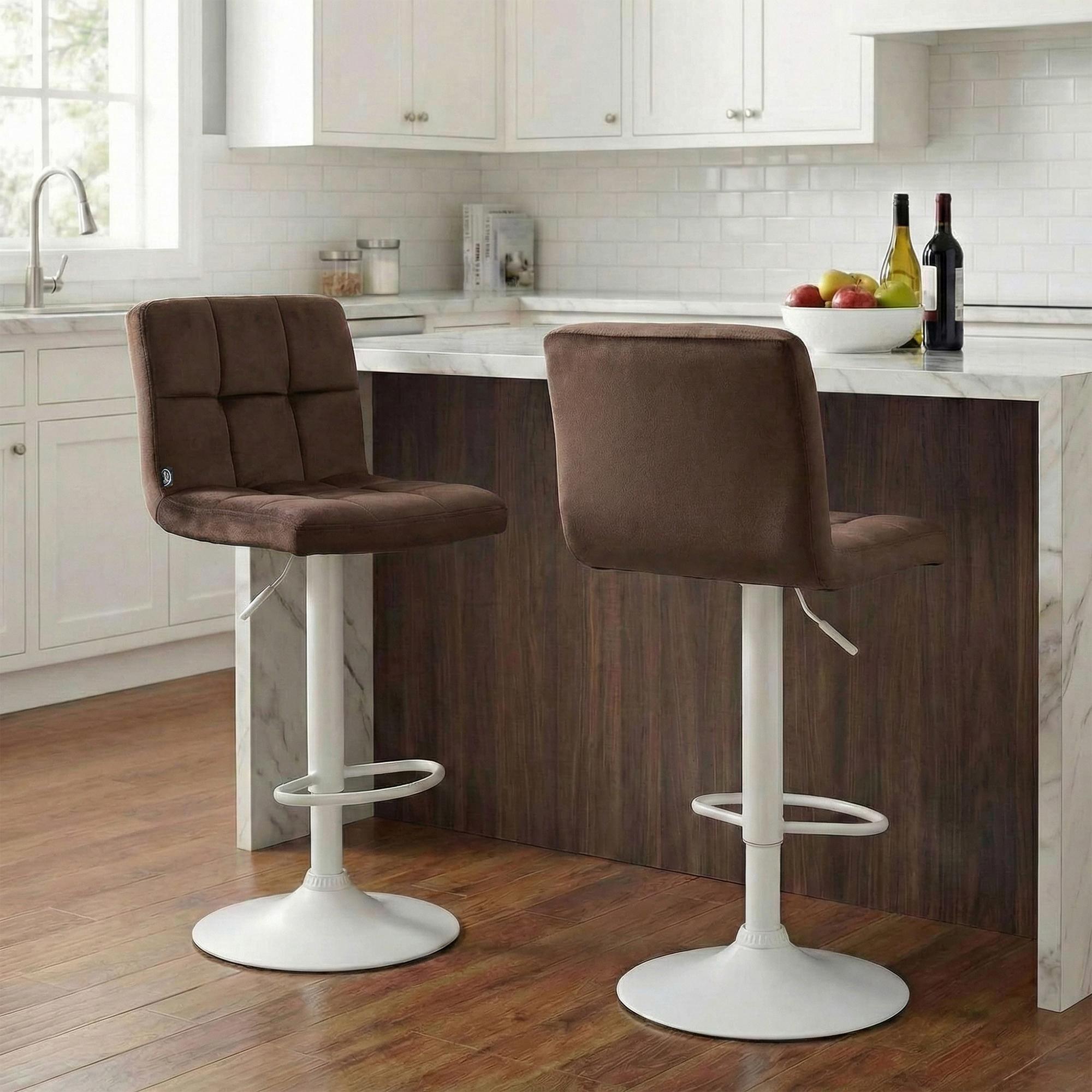 Tabouret de Bar Peru Velours