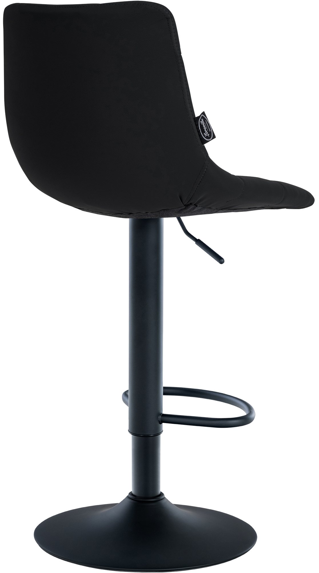 Lot de 2 tabourets de bar Jerry en similicuir