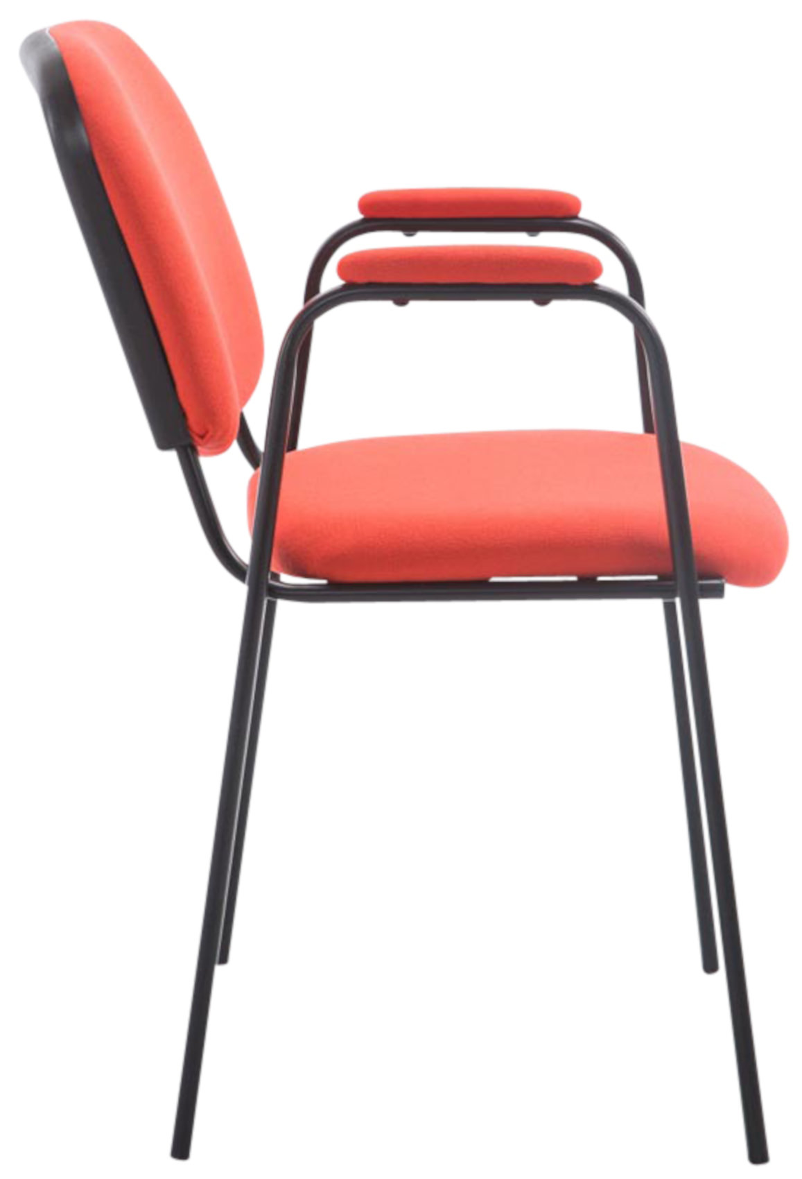 Lot de 4 Chaises Empilables Ken Pro en Tissu