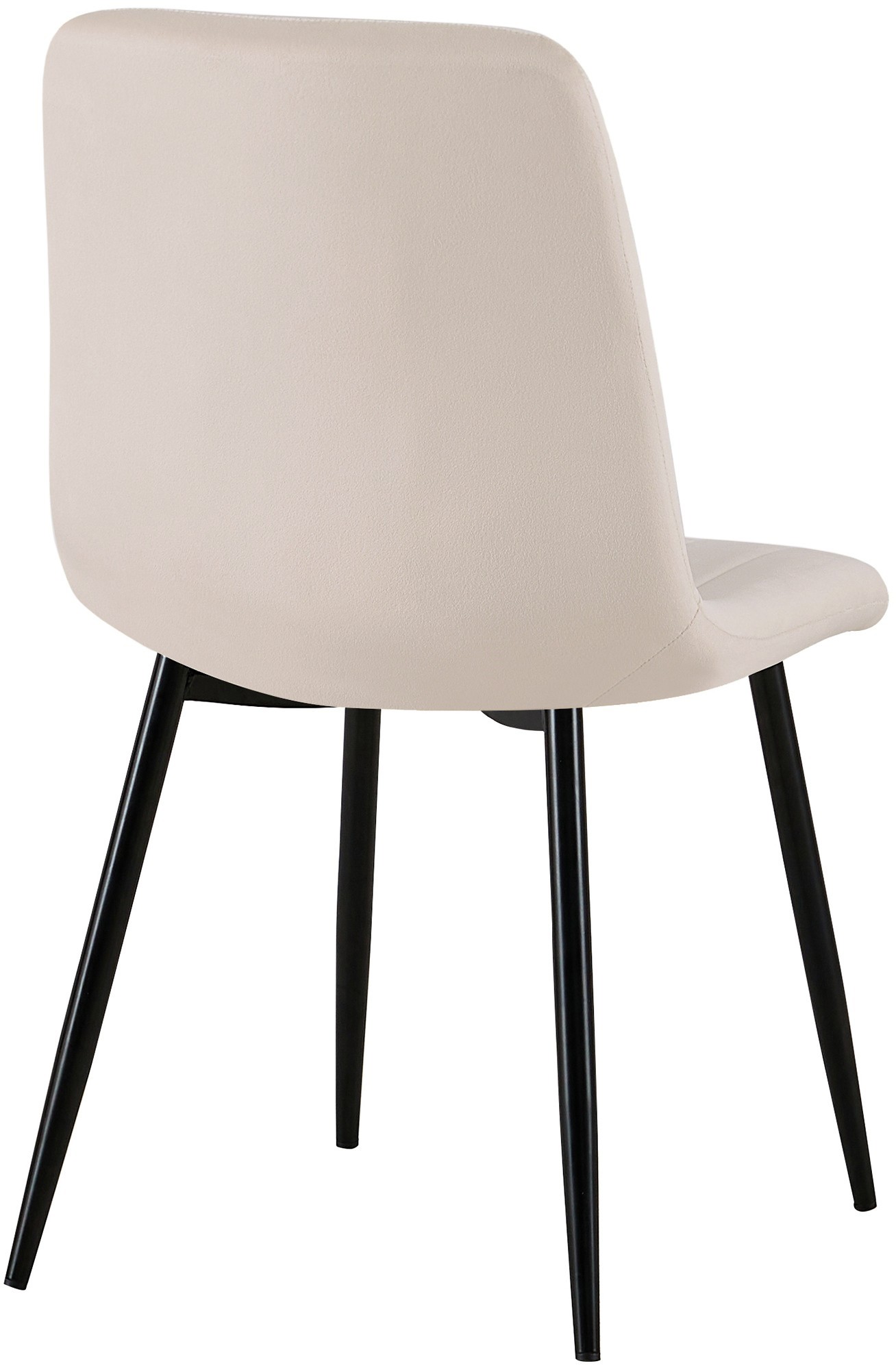 Chaise de salle à manger Dijon avec Piètement en métal noir