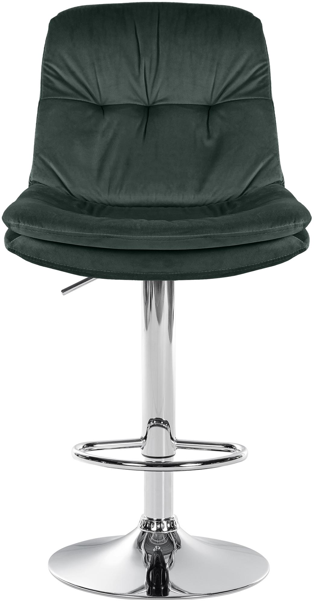 Tabouret de bar Laurel velours