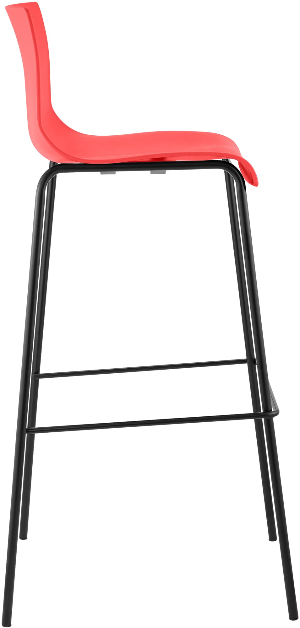 Lot de 2 tabourets de bar Hover en plastique