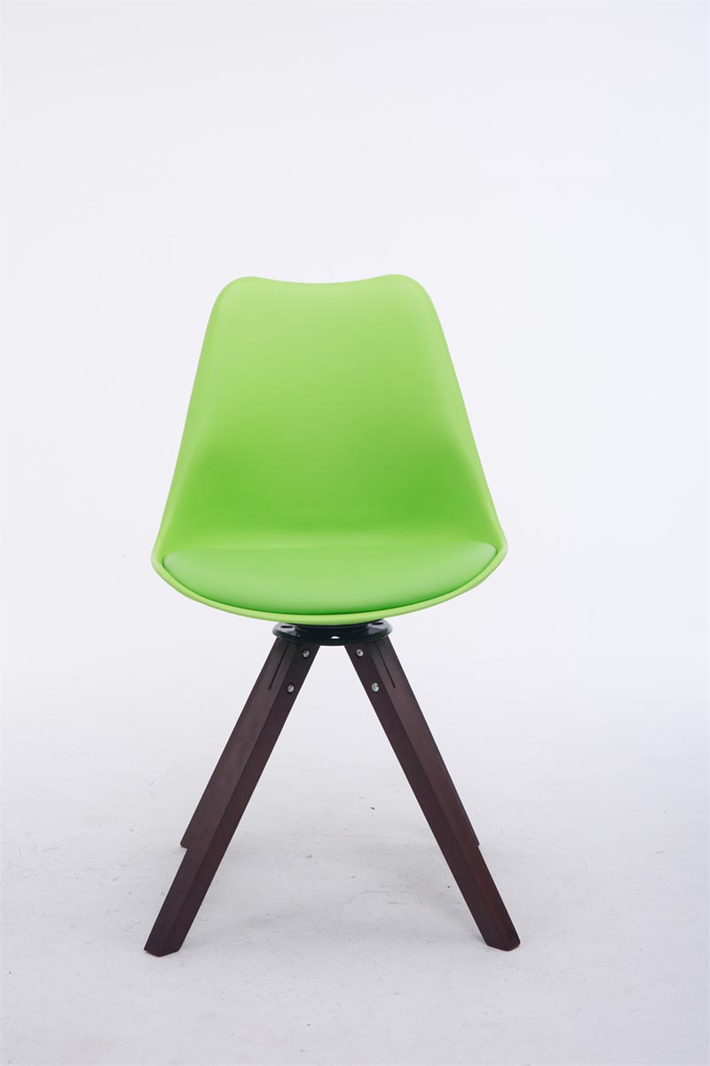 Chaise de salle à manger Troyes Pivotante Piétement en Forme Carrée