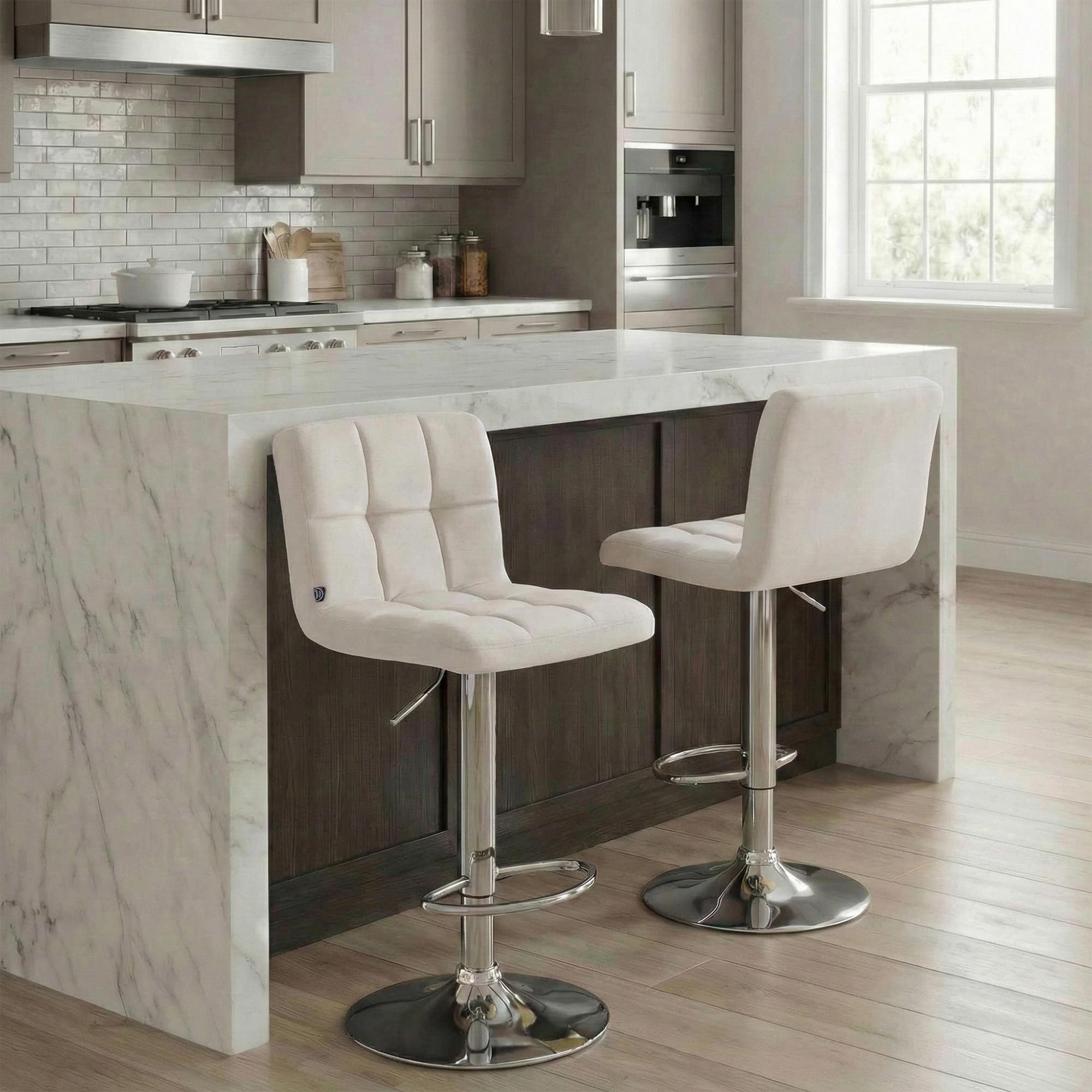 Tabouret de Bar Peru Velours
