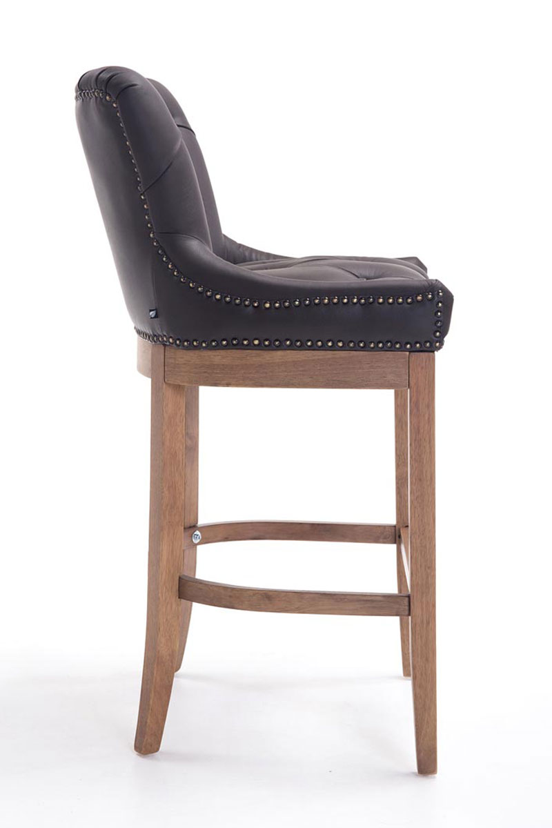 Lot de 2 Tabourets de bar Lakewood en véritable Cuir