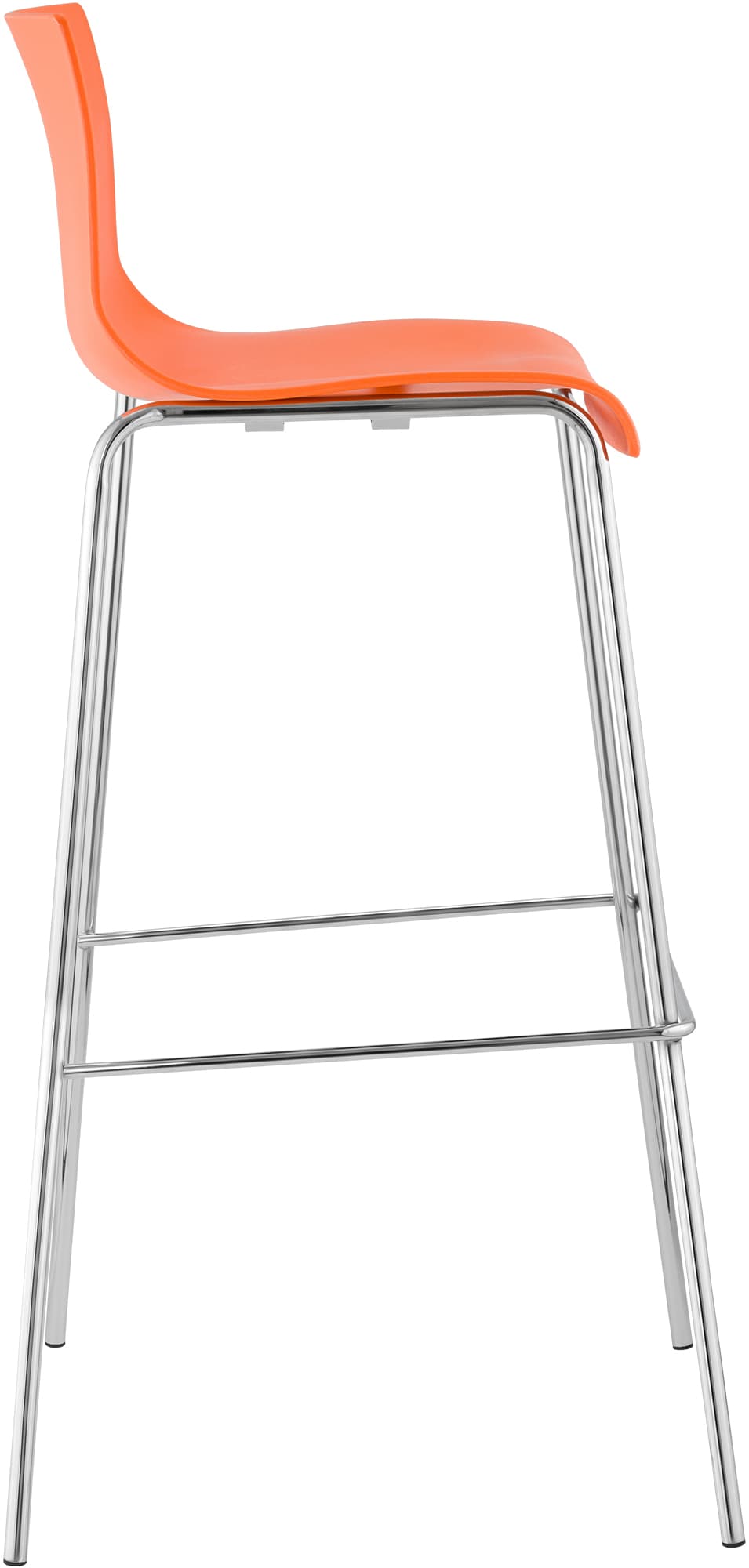 Lot de 2 tabourets de bar Hover en plastique