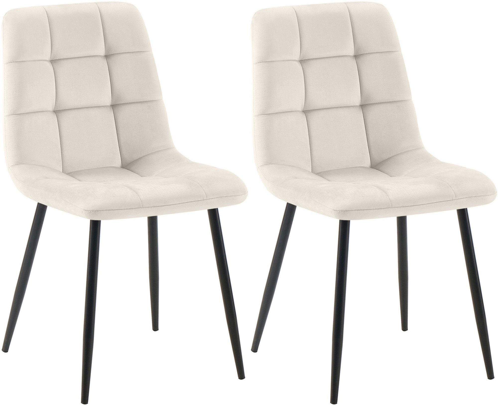 Lot de 2 chaises de salle à manger Tilde