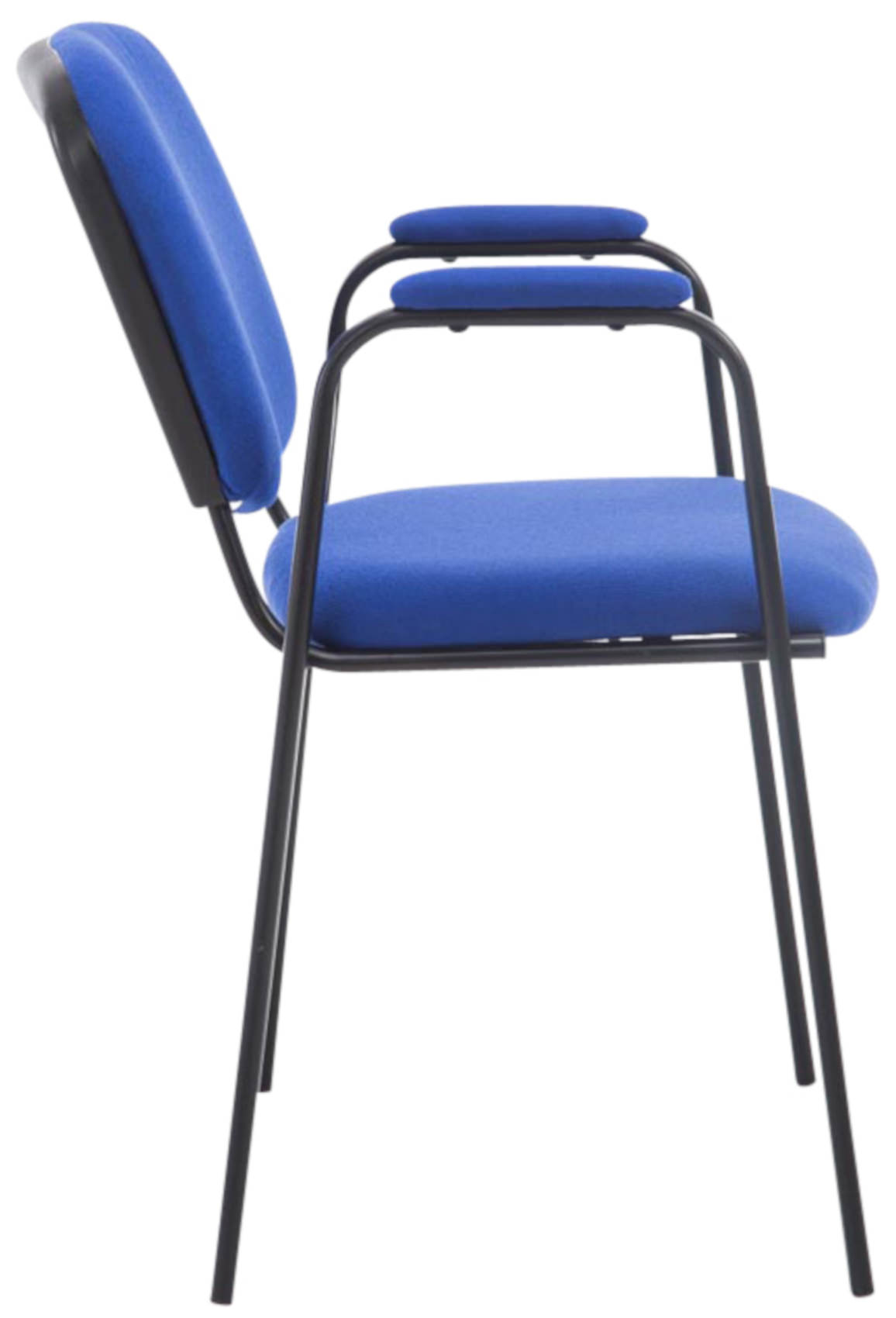 Lot de 4 Chaises Empilables Ken Pro en Tissu