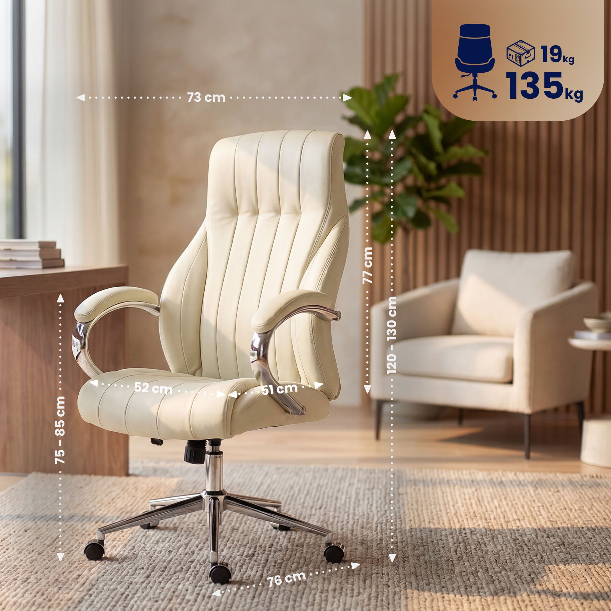 Chaise de bureau Wigan