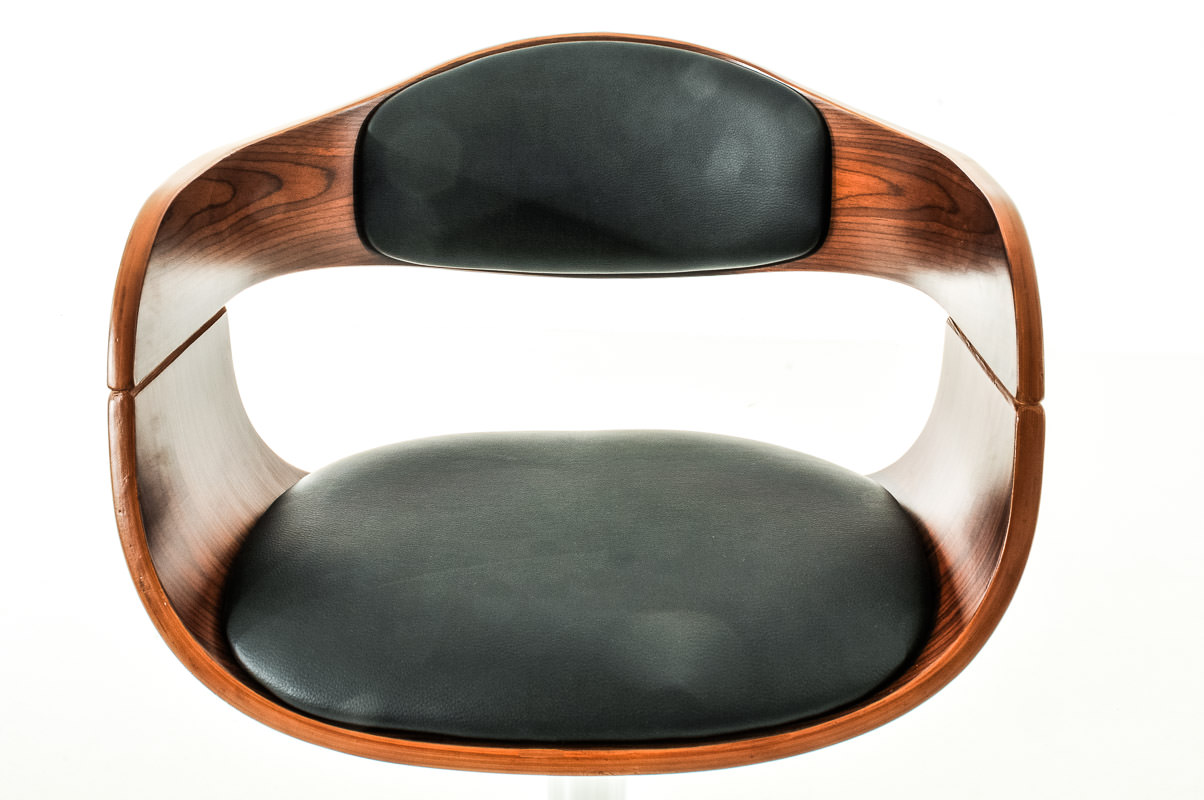 Lot de 2 tabourets de bar Kingstone similicuir