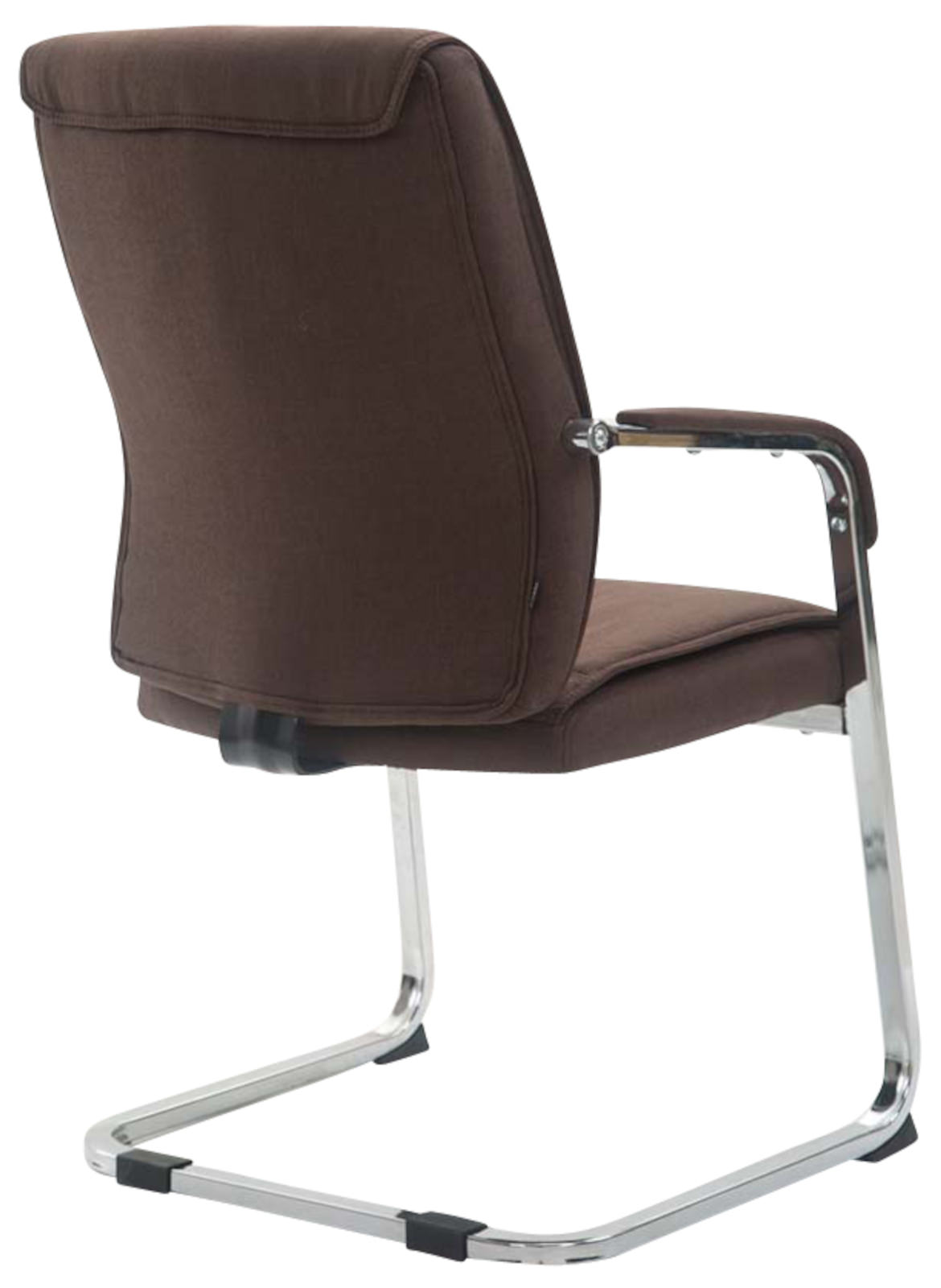 CLP Lot de 2 Chaises Cantilever XXL Anubis en Tissu avec accoudoirs