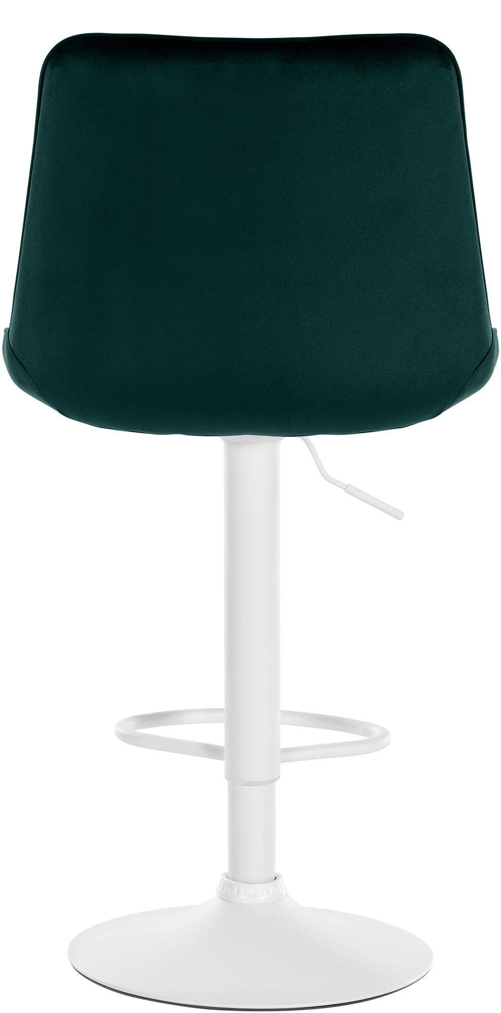 Tabouret de bar Toni en velours