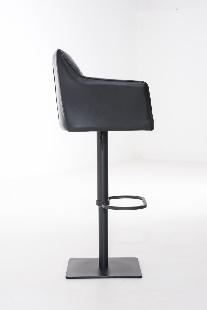 Tabouret de bar Damaso avec revetement en similicuir