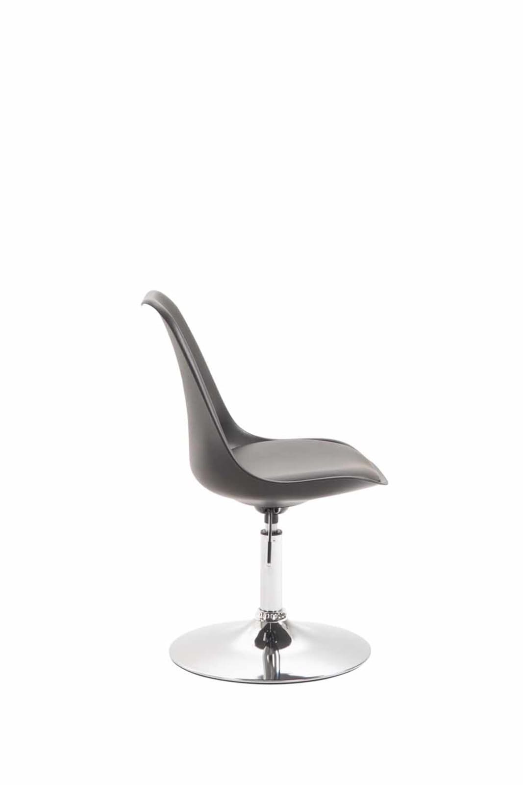 Lot de 4 Chaises de salle à manger Maverick en Plastique avec pied métal