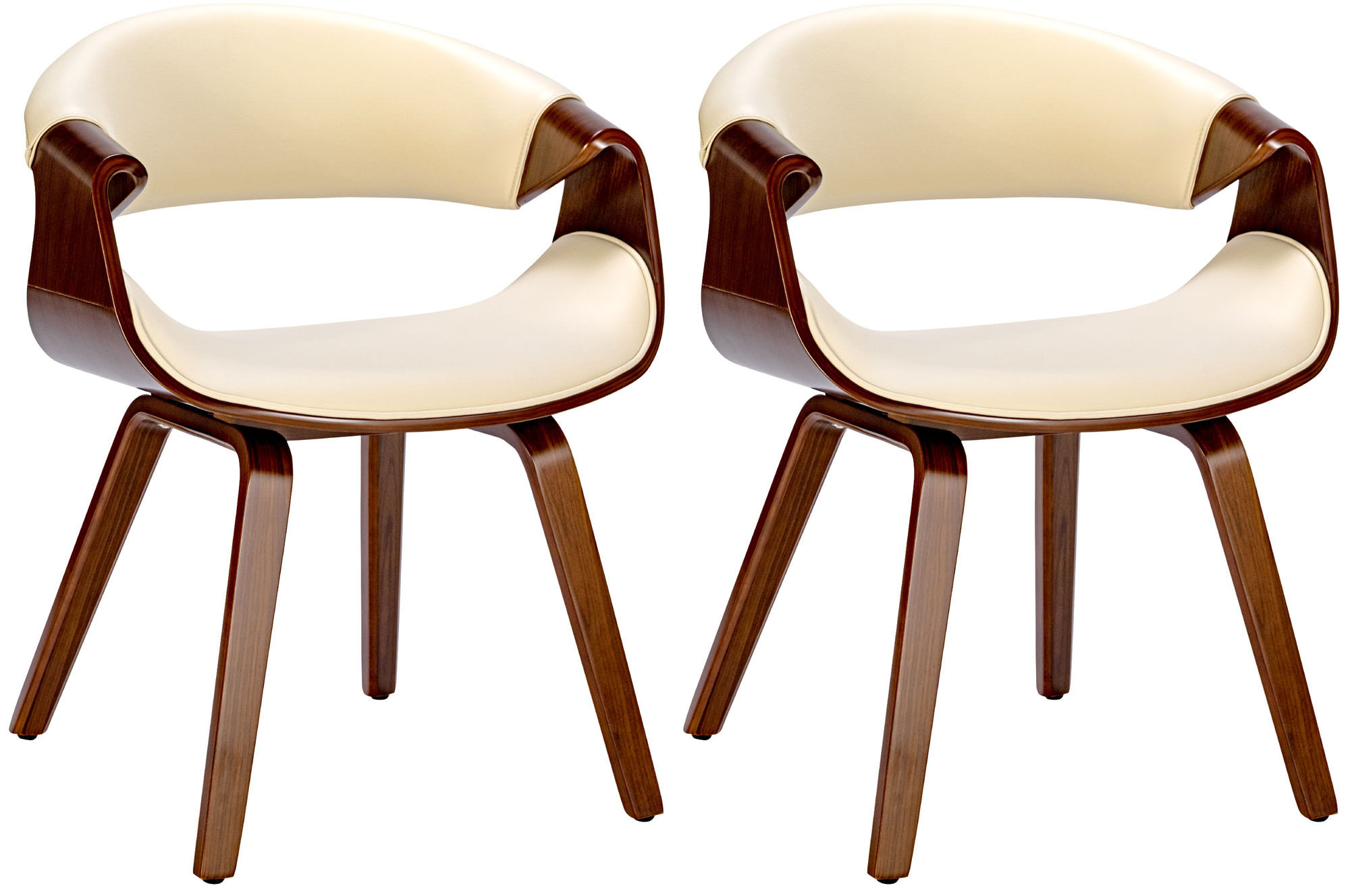 Lot de 2 chaises de salle à manger Foley