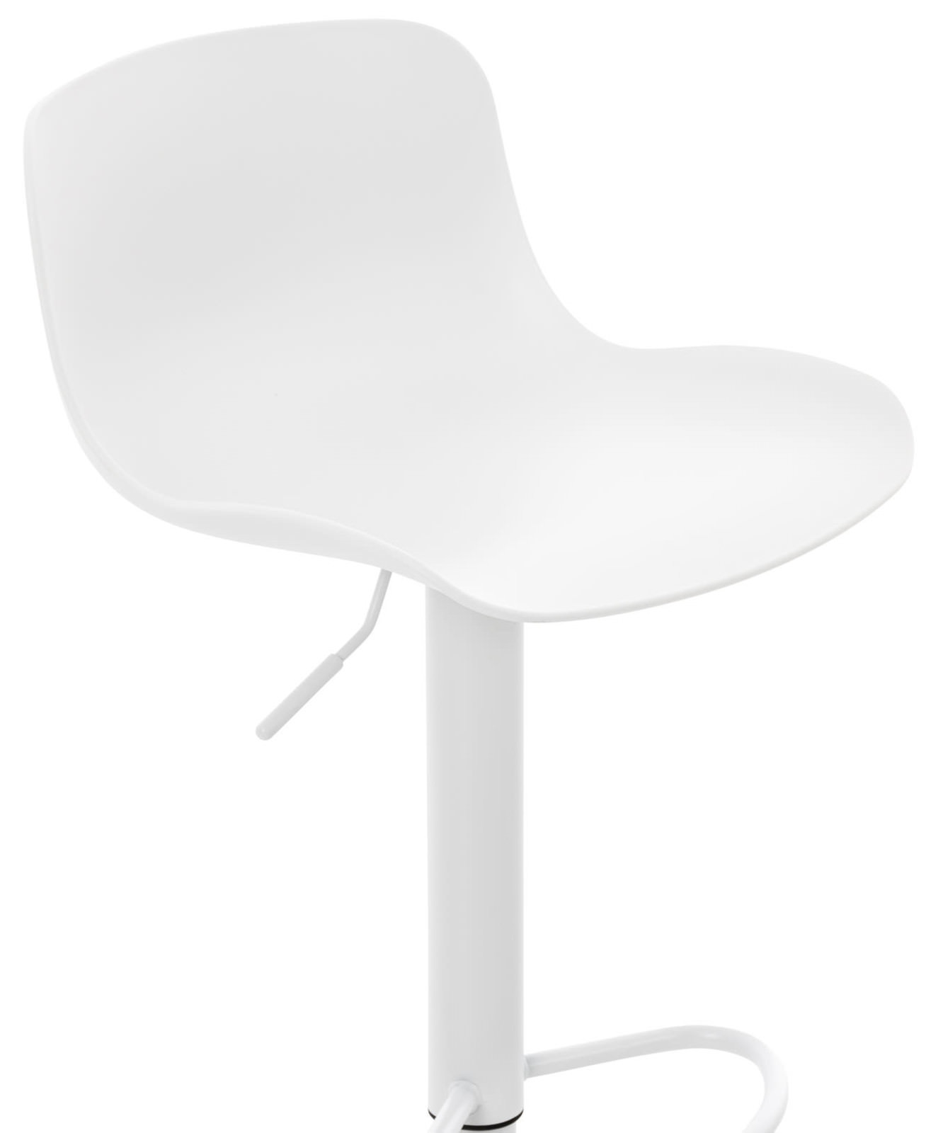 Lot de 4 tabourets de bar Almada en Plastique