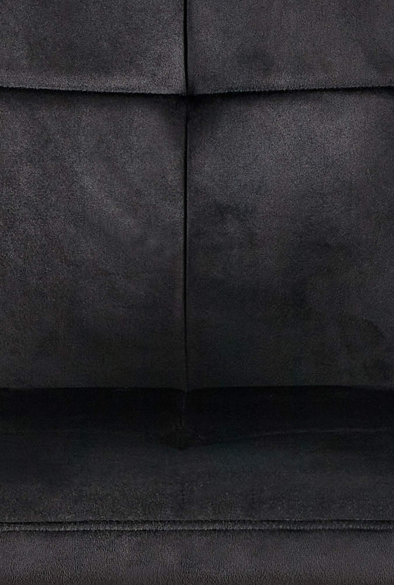 Lot de 2 chaises de salle à manger Emia velours